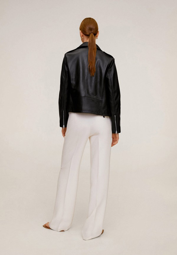 фото Куртка кожаная mango