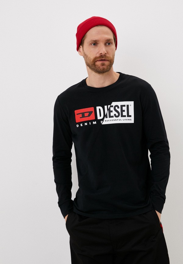 

Лонгслив Diesel, Черный