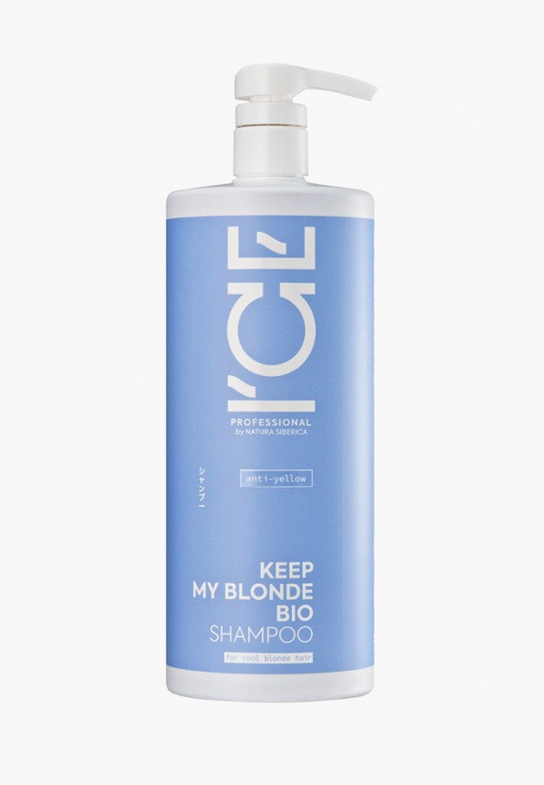 

Шампунь Natura Siberica, Прозрачный, I`CE Professional KEEP MY BLONDE, 1000 мл