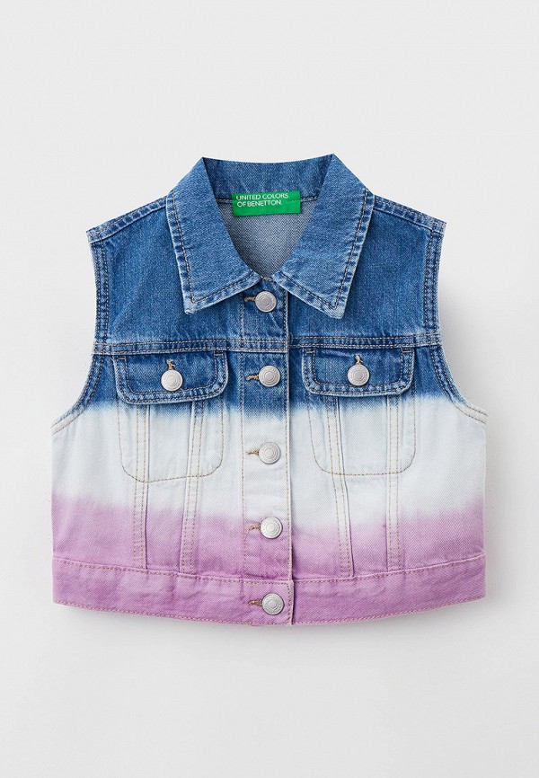 

Жилет джинсовый United Colors of Benetton, Разноцветный