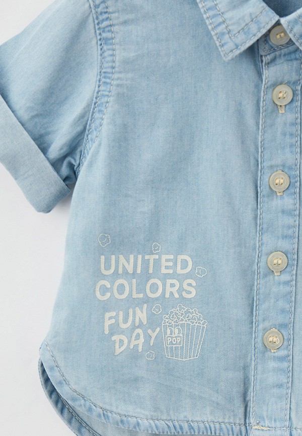Рубашка для мальчика United Colors of Benetton 5DHJGQ00C Фото 3