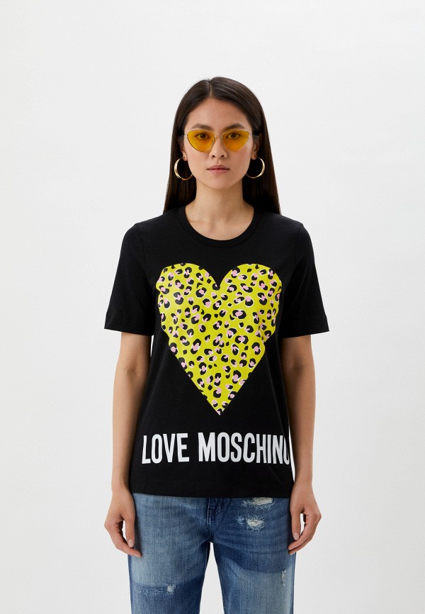 

Футболка Love Moschino, Черный