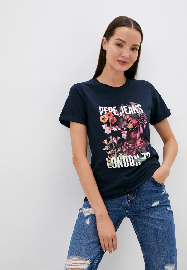 

Футболка Pepe Jeans, Синий, PAULINE