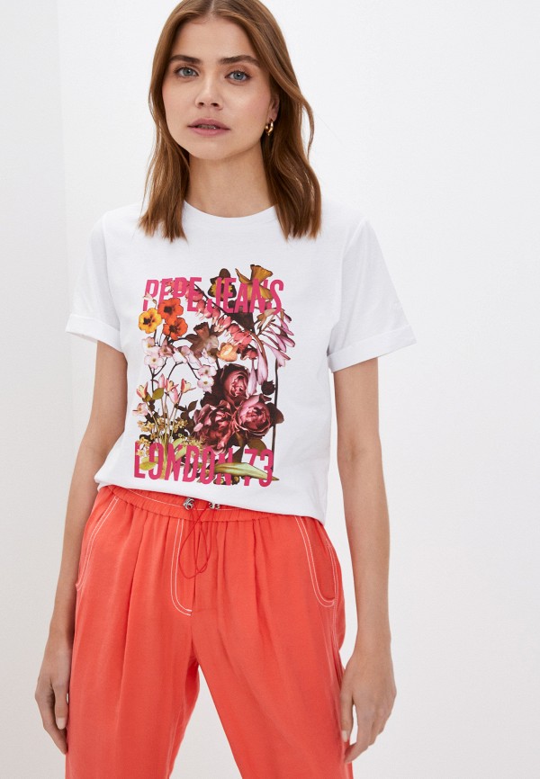 

Футболка Pepe Jeans, Белый, PAULINE