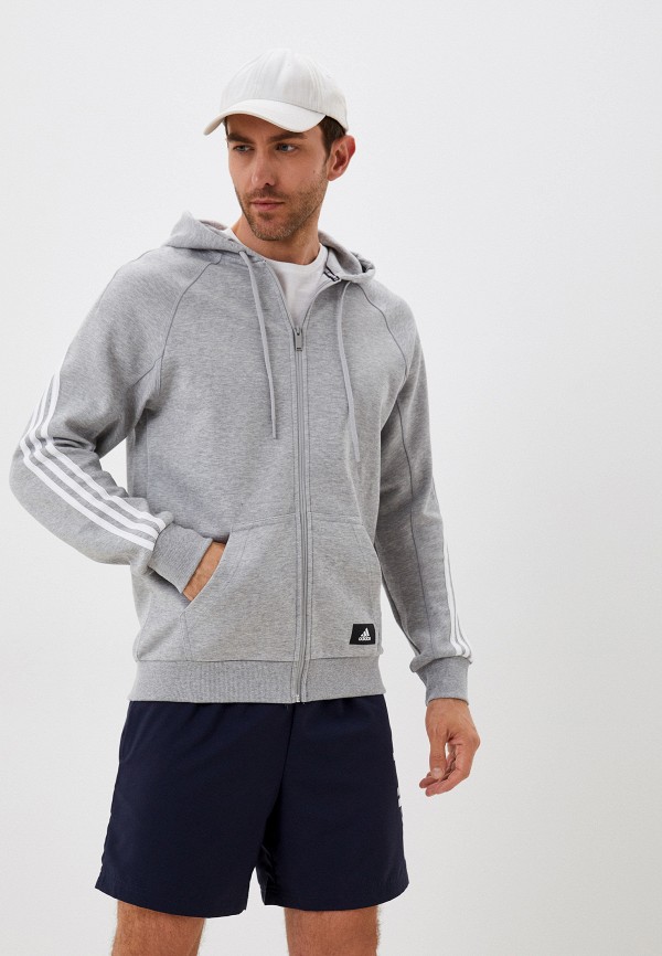

Толстовка adidas, Серый, M FI FZ HOOD