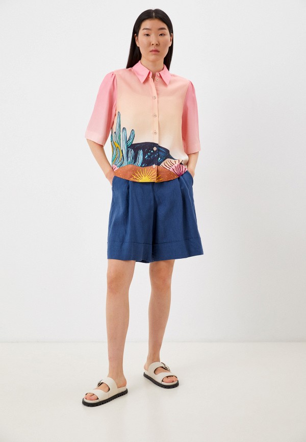 Шорты United Colors of Benetton синий 4AGHD900D RTLABM522001
