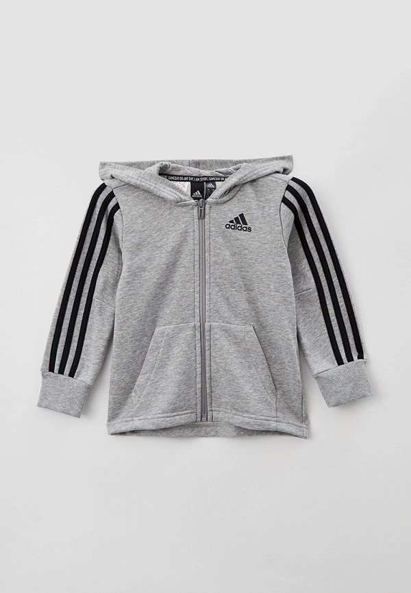 

Толстовка adidas, Серый, YB MH 3S FZ