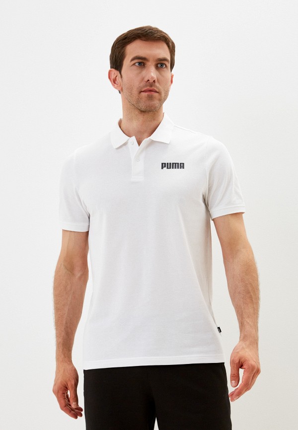 

Поло PUMA, Белый, ESS Pique Polo M
