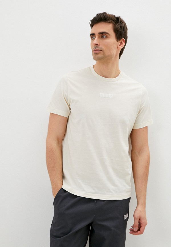 Футболка PUMA, Бежевый, Tee