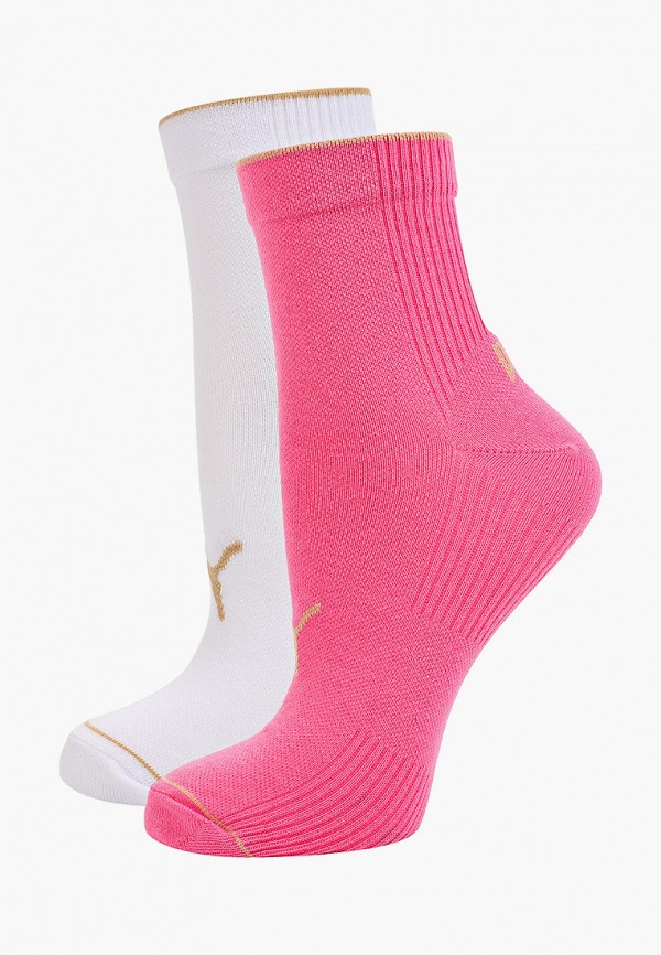 

Носки 2 пары PUMA, Разноцветный, PUMA WOMEN RIB SHORT SOCK 2P