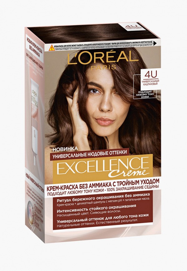 Краска для волос L'Oreal Paris коричневый, размер 00, фото 1