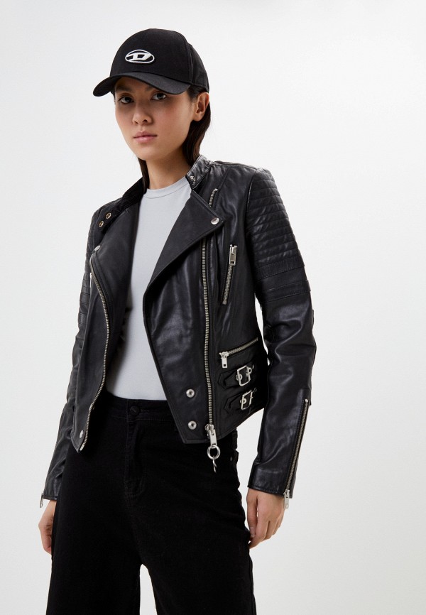 

Куртка кожаная Diesel, Черный