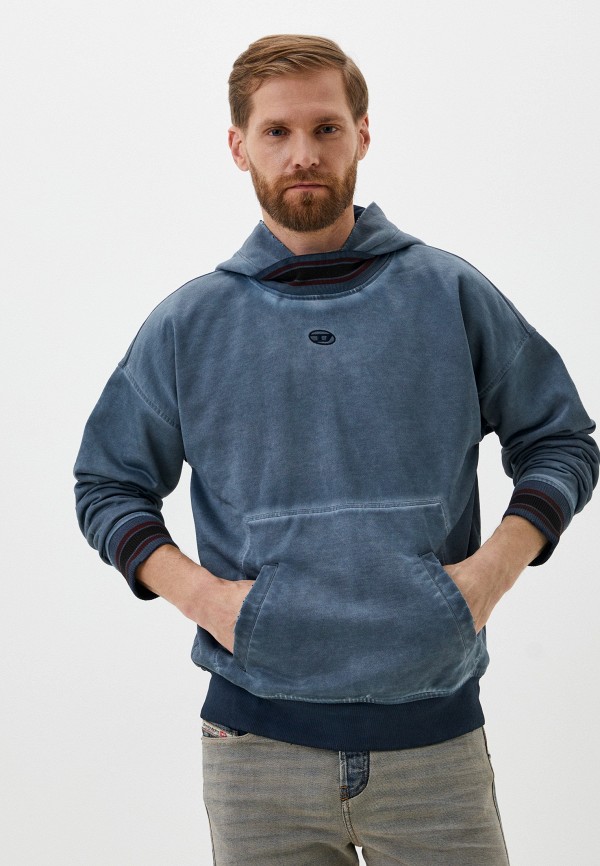 

Худи Diesel, Синий, Exclusive for Lamoda