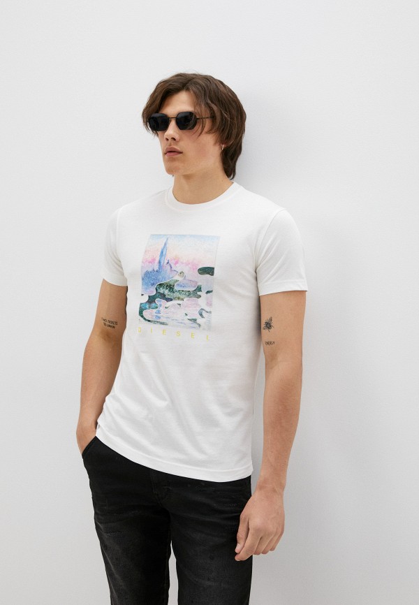 

Футболка Diesel, Белый, Exclusive for Lamoda
