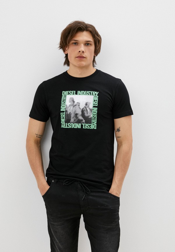 

Футболка Diesel, Черный, Exclusive for Lamoda