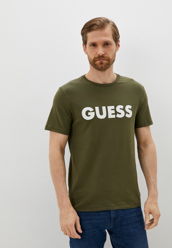 

Футболка Guess Jeans, Хаки