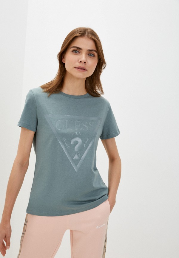 

Футболка Guess, Бирюзовый, ADELE