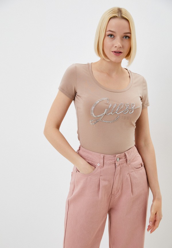 

Футболка Guess, Бежевый