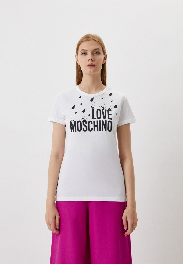 

Футболка Love Moschino, Белый