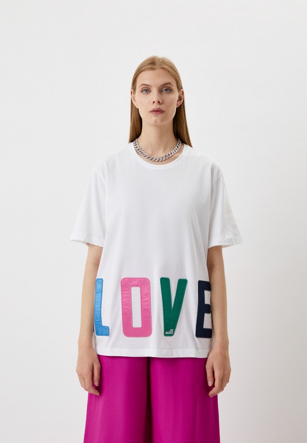 

Футболка Love Moschino, Белый