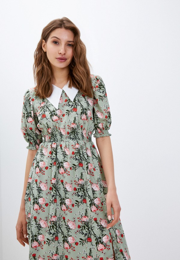 фото Платье и воротник pink orange