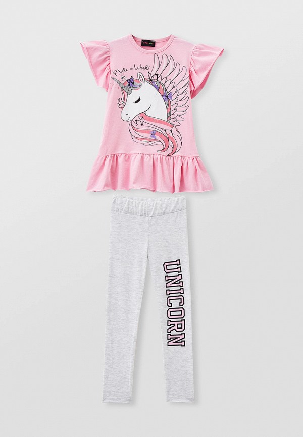 

Футболка и леггинсы Pink Kids, Разноцветный