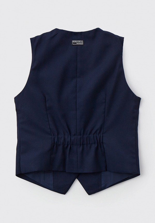 фото Жилет button blue