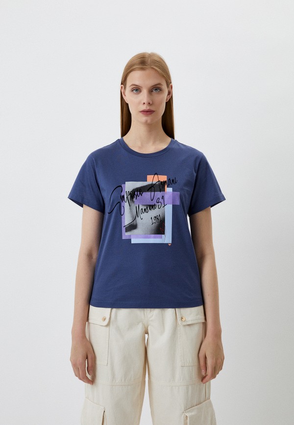 

Футболка Emporio Armani, Синий
