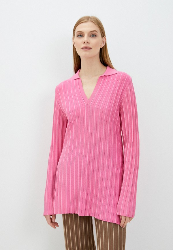 Пуловер Sela розового цвета