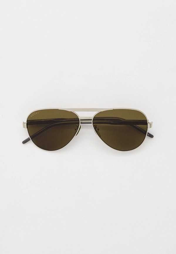 

Очки солнцезащитные Gucci, Серебряный, GG1163S 002