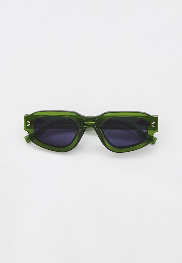 

Очки солнцезащитные McQ Alexander McQueen, Зеленый, MQ0342S 004