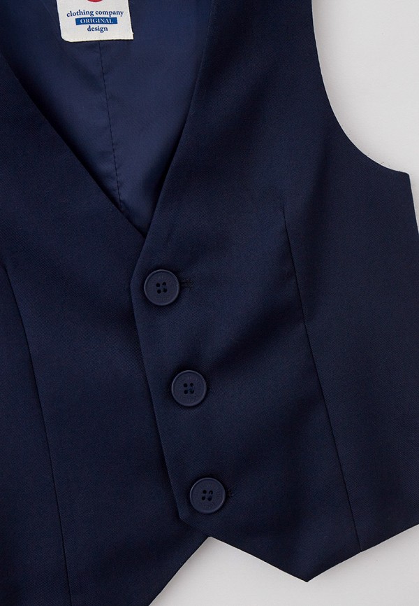 фото Жилет button blue