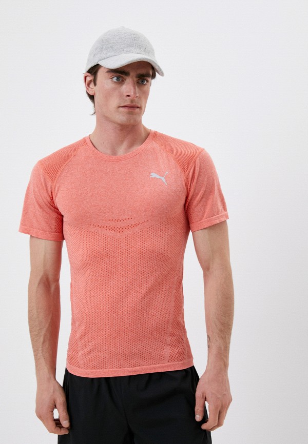 

Футболка спортивная PUMA, Коралловый, TRAIN EVOKNIT SS TEE