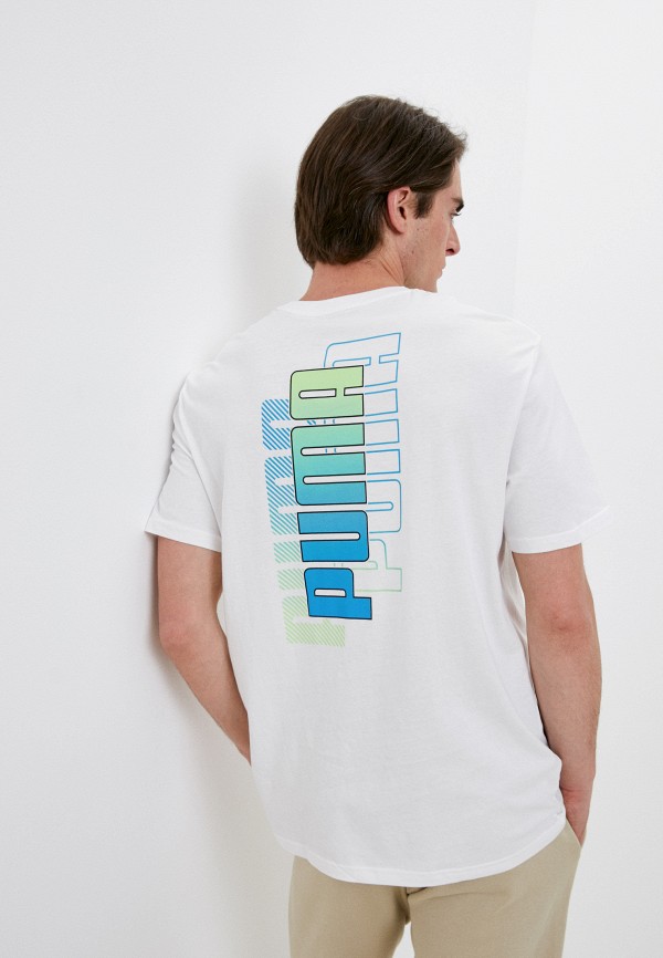 

Футболка PUMA, Белый, Puma Power Summer Graphic Tee