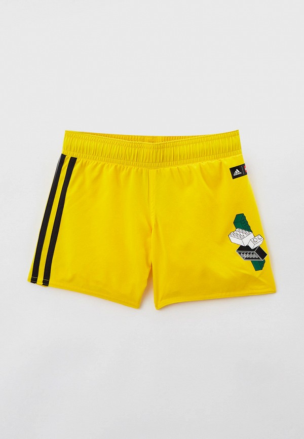 Шорты для плавания adidas желтый, размер 140, фото 1