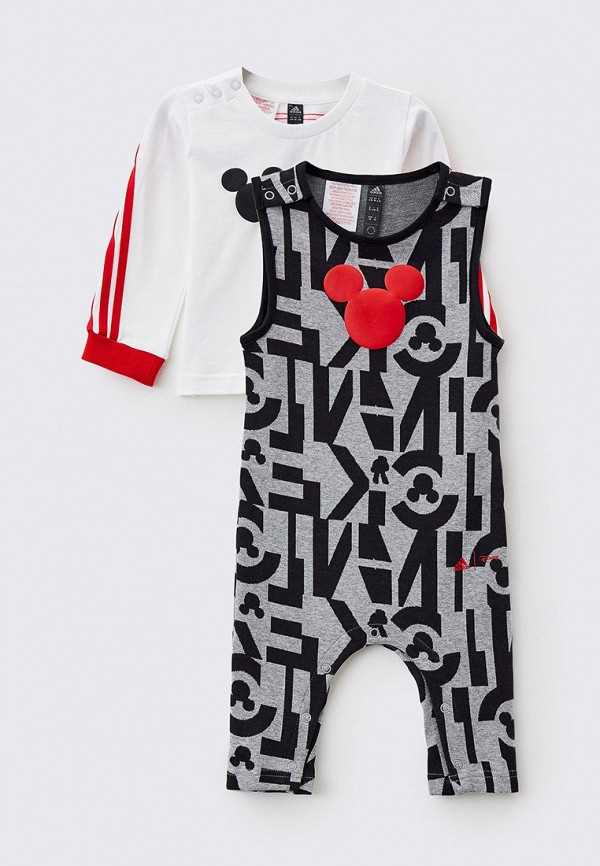 

Комбинезон и лонгслив adidas, Разноцветный, INF DY MM ONE S
