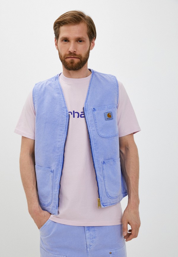 

Жилет джинсовый Carhartt WIP, Голубой, Arbor