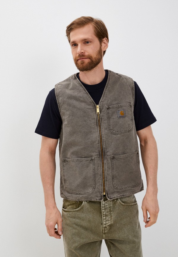 

Жилет джинсовый Carhartt WIP, Коричневый, Arbor