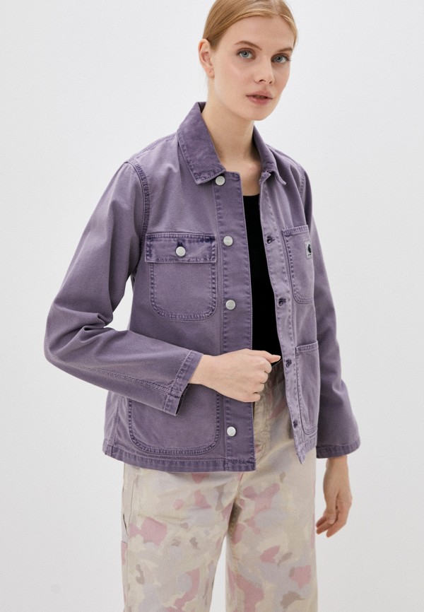 

Куртка джинсовая Carhartt WIP, Фиолетовый, MICHIGAN JACKET