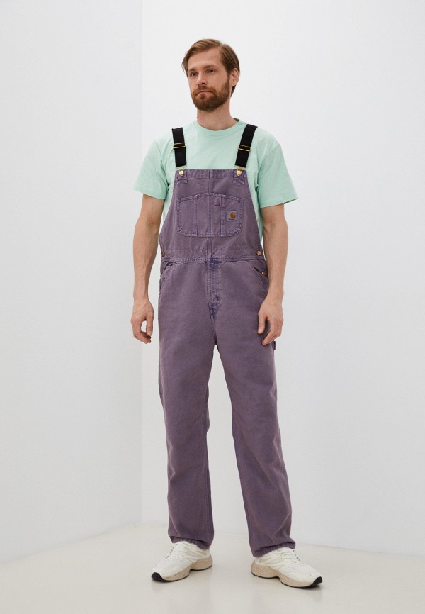 

Комбинезон джинсовый Carhartt WIP, Фиолетовый, Bib Overall