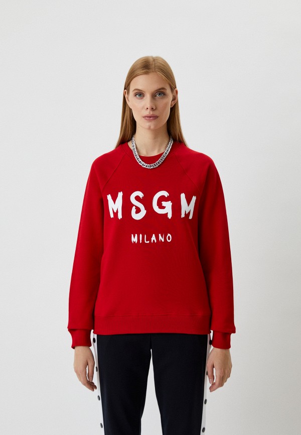

Свитшот MSGM, Красный
