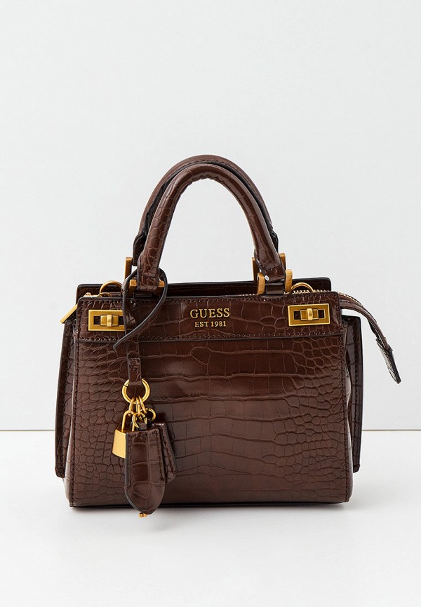 

Сумка и брелок Guess, Коричневый