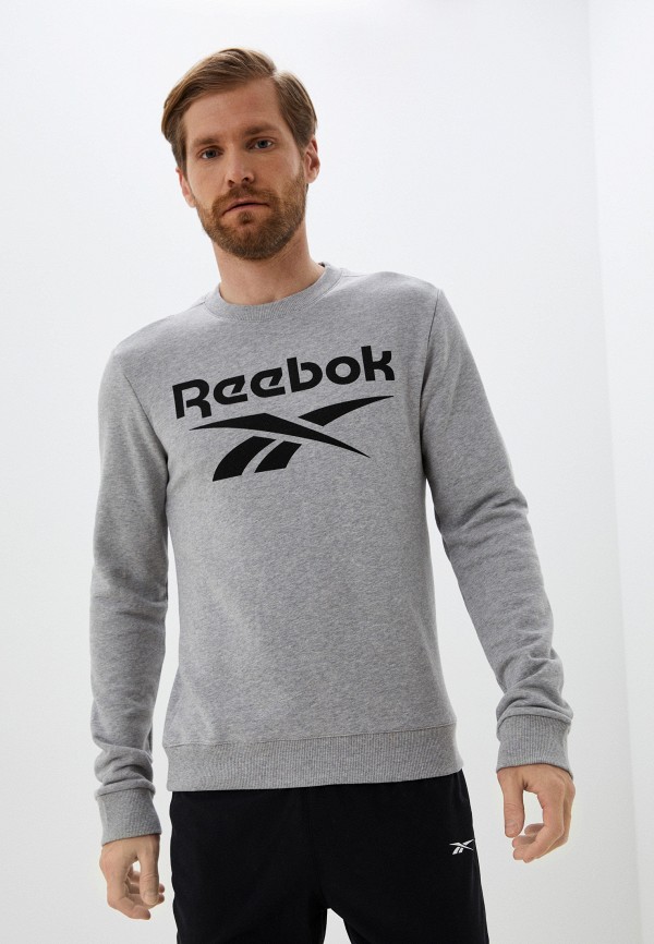 

Свитшот Reebok, Серый, RI FT BL CREW MGREYH/BLACK