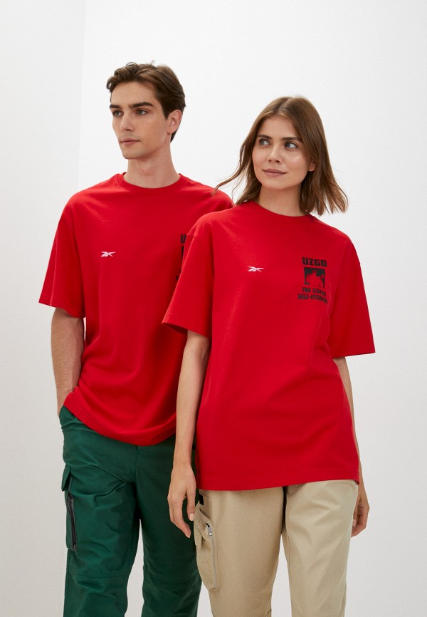 

Футболка Reebok, Красный, RCPM TEE