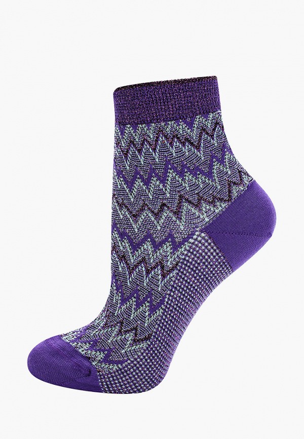 Носки Missoni фиолетового цвета