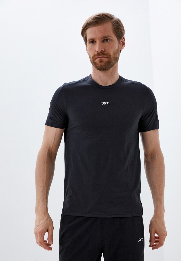 

Футболка спортивная Reebok, Черный, UBF MoveSoft SS Tee BLACK