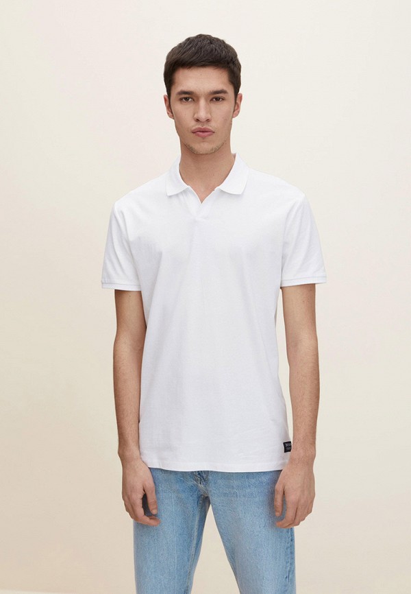 

Поло Tom Tailor Denim, Белый