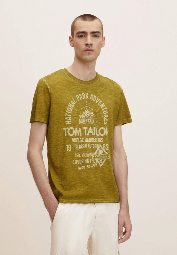 

Футболка Tom Tailor, Хаки