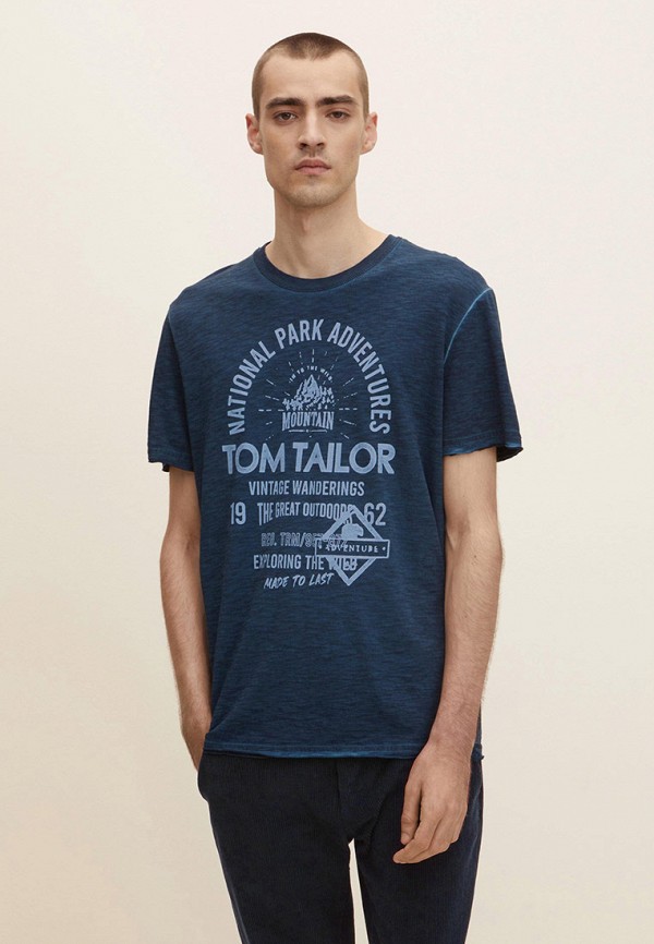 

Футболка Tom Tailor, Синий