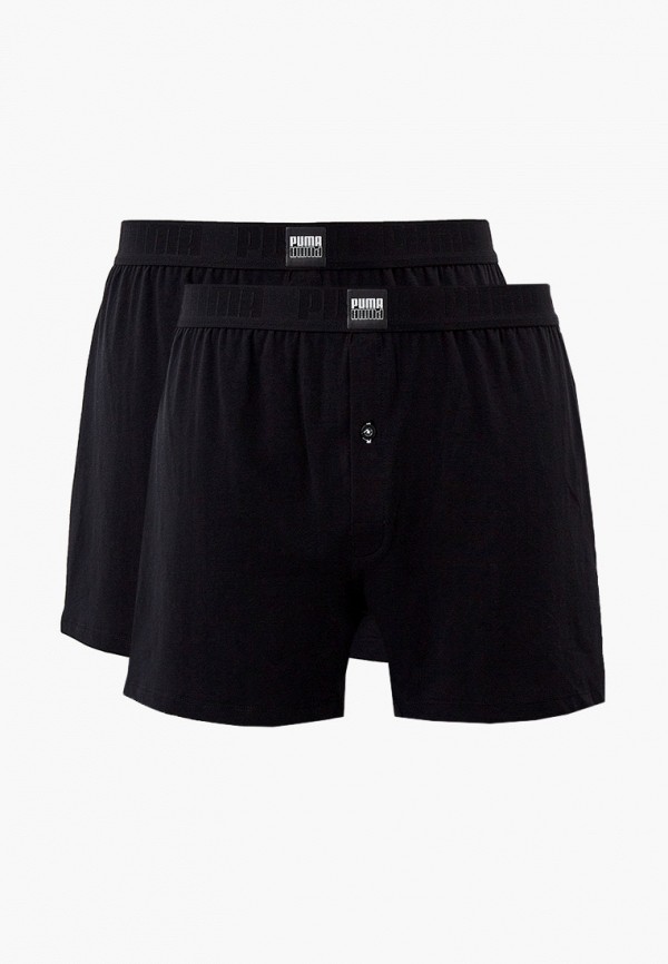 

Трусы 2 шт. PUMA, Черный, MEN LOOSE JERSEY BOXER 2P